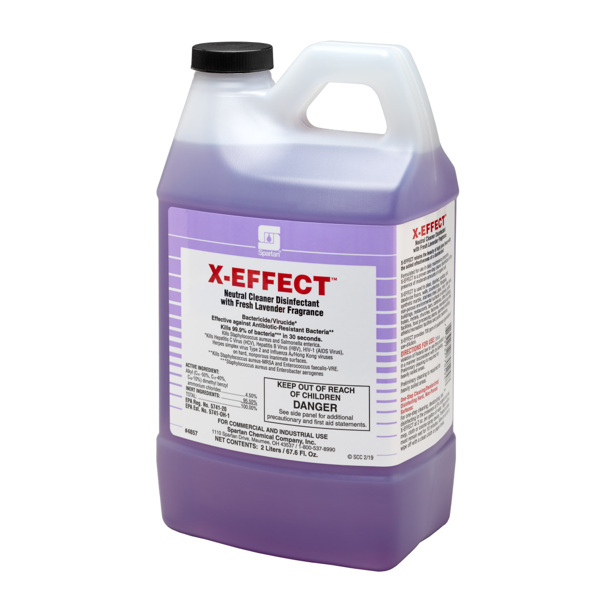 Spartan - X-Effect Neutral Disinfectant - 2L 485702-EA